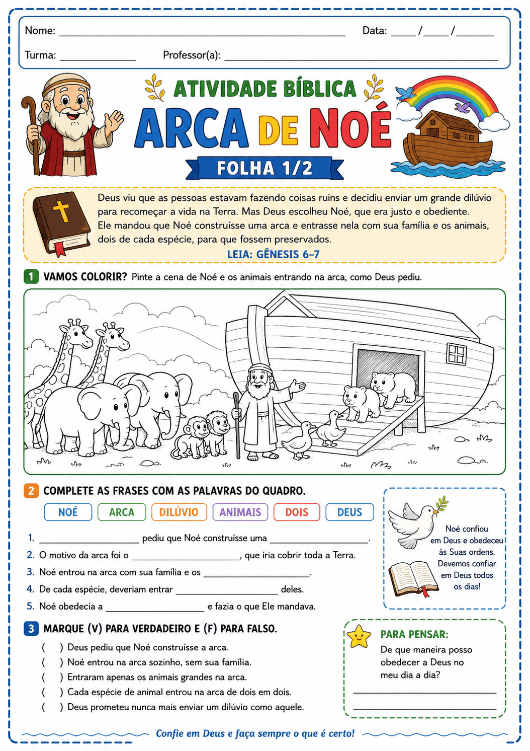 Exercícios com gabarito
